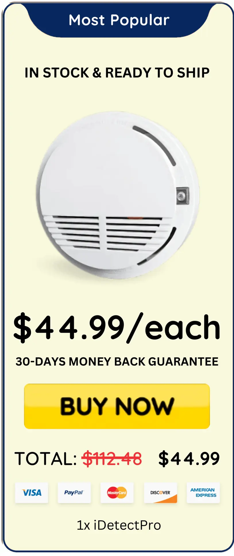 iDetectPro offer price